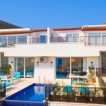 アパート Antalya Kalkan Special Private Blueberry 3 カシュ