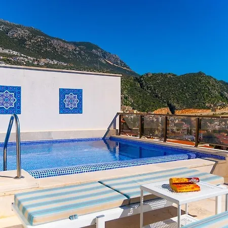 Antalya Kalkan Special Private Blueberry 3 Apartment